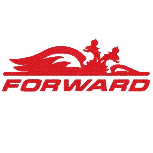 Файл вышивки Forward Russia / Форвард Россия