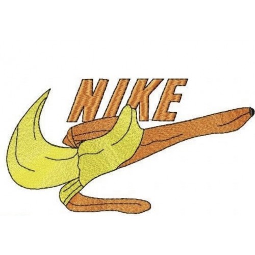 Файл вышивки Найк банан/ nike banana