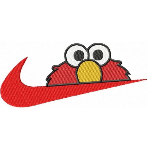 Файл вышивки Nike Elmo / Найк Улица Сезам