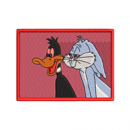 Файл вышивки BUGS BUNNY AND DAFFY