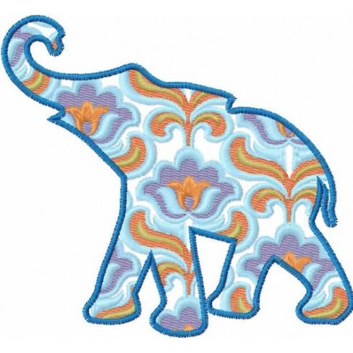 Файл вышивки индийский слон