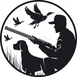 Логотип охотника
