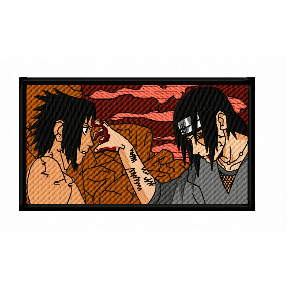 Скачать вышивку Itachi Sasuke anime Итачи Саске аниме по цене 700 ₽ -  купить на сайте Эмбротека