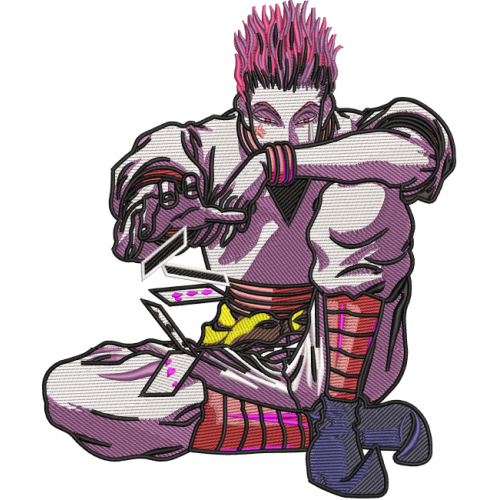 Файл вышивки Hisoka Хисока HxH