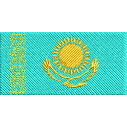 Флаг Казахстана 2