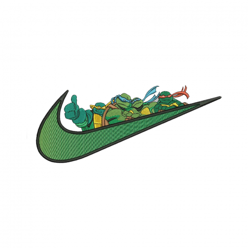 Файл вышивки Ninja Turtles / Черпашки Ниндзя Nike