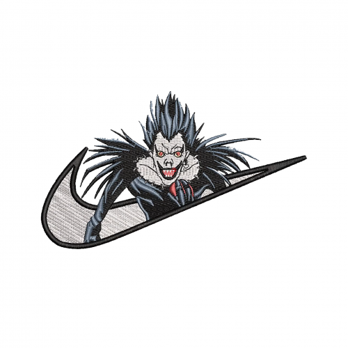 Файл вышивки Ryuk / Рюк / Тетрадь Смерти / Death Note Nike