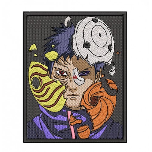 Файл вышивки Obito Uchiha / Обито Учиха / Naruto