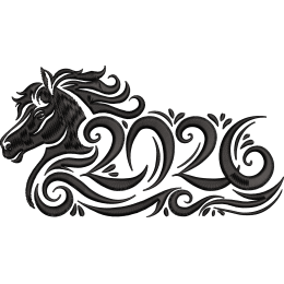 2026 год Лошади 2 вариант