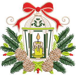 Новогодний Рождественский фонарик