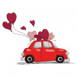 Машина с шарами