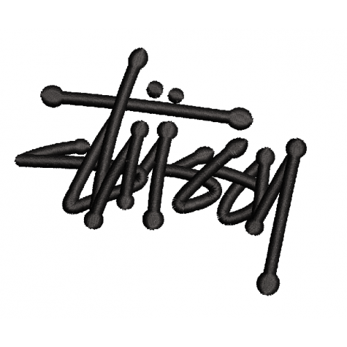 Файл вышивки Stussy