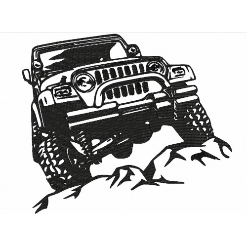 Файл вышивки Jeep