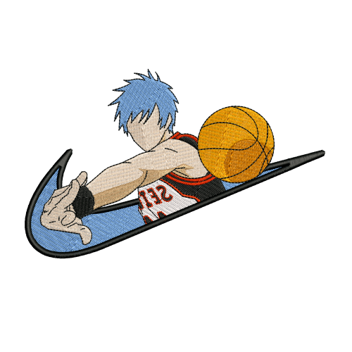 Файл вышивки Nike & Kuroko