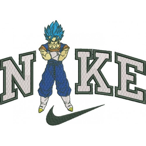 Файл вышивки Nike Vegeta