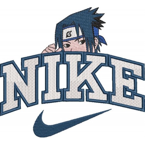 Файл вышивки Nike Sasuke/ Найк и Саске