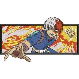 Shoto Todoroki. Шото Тодороки из Аниме Моя геройская академия