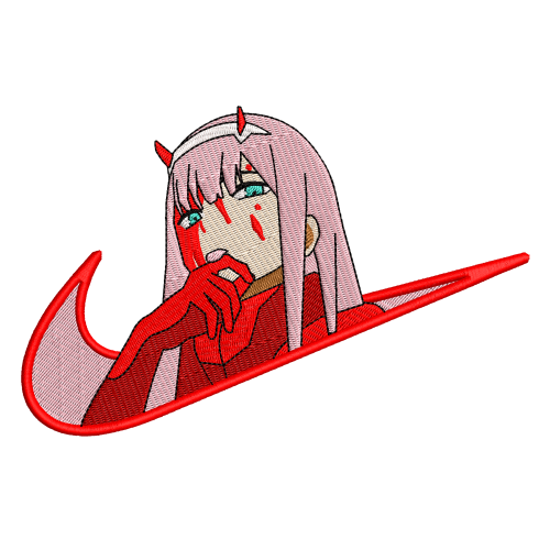 Файл вышивки Nike & Zero Two