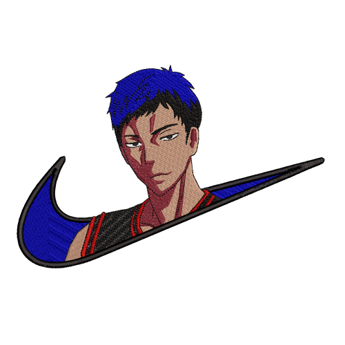 Файл вышивки Nike & Aomine Daiki