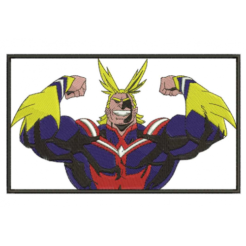 Файл вышивки All might