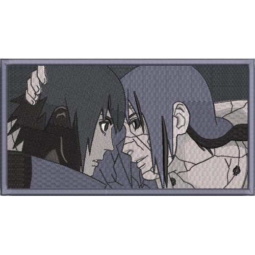 Файл вышивки Саске и Итачи/ Sasuke and Itachi Anime Naruto