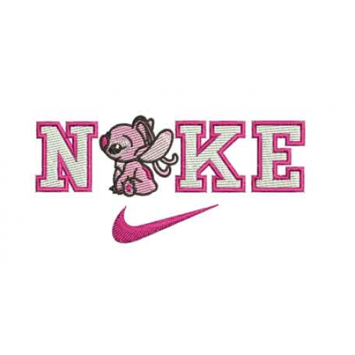 Файл вышивки Nike & pink Stich