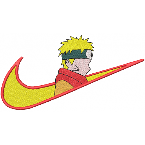 Файл вышивки Nike & Naruto whitout face