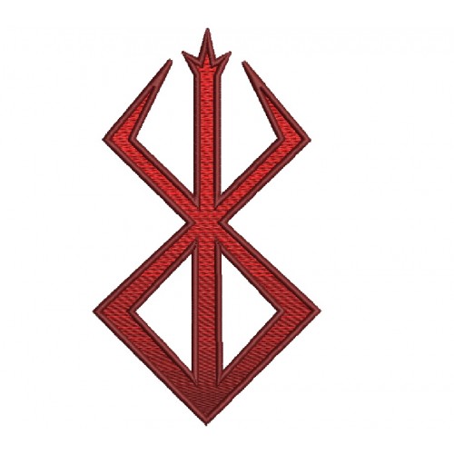 Файл вышивки Berserk Logo/ Берсерк Логотип метка Берсерка