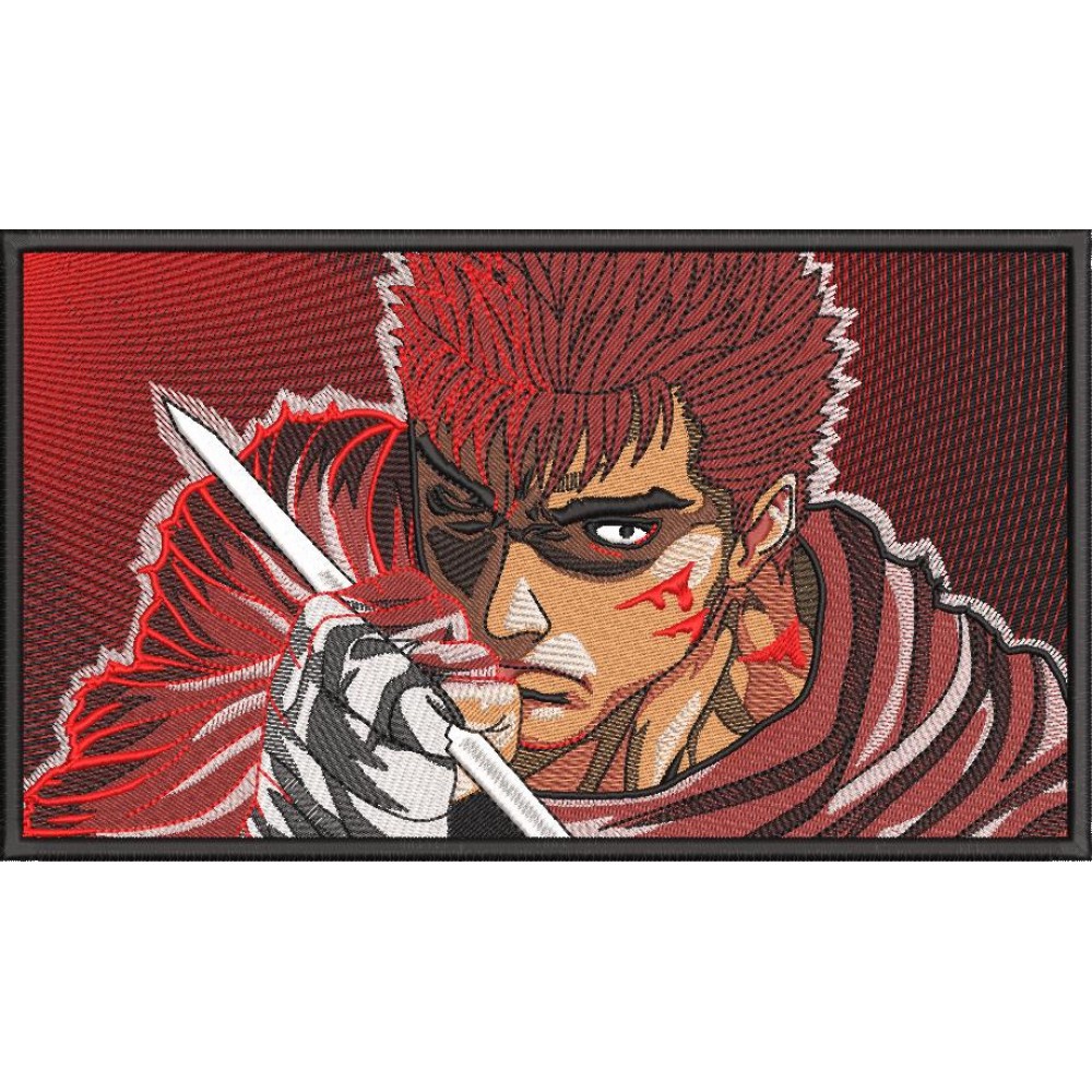 Скачать вышивку Berserk Guts/ Гатс. Аниме Берсерк по цене 350 ₽ - купить на  сайте Эмбротека