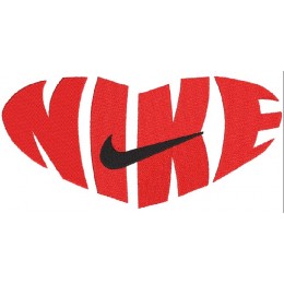 NIKE RED/ Найк в виде сердца