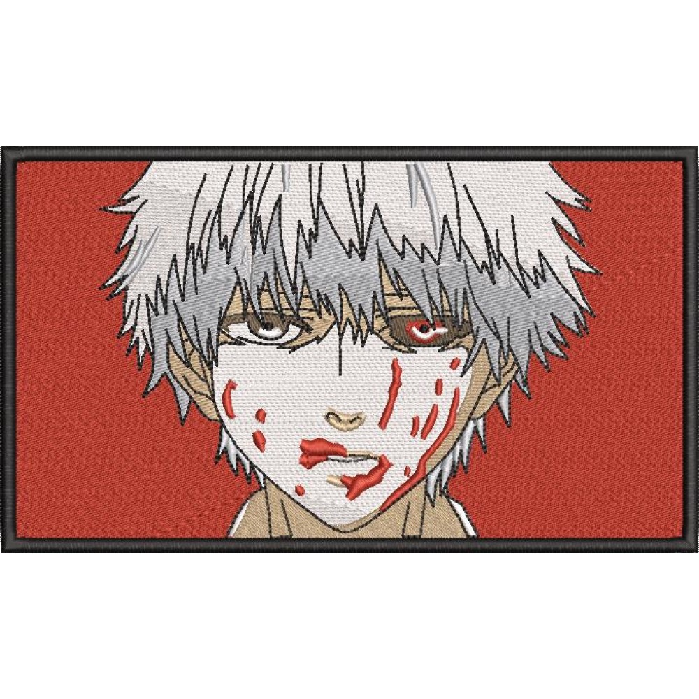 Скачать вышивку Ken Kaneki/ Кен Канеки Токийский Гуль по цене 300 ₽ -  купить на сайте Эмбротека