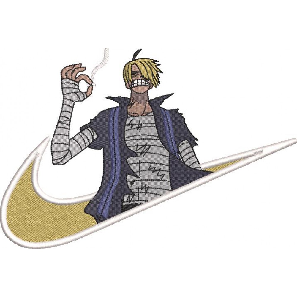 Скачать вышивку Sanji and Nike/ Санжи из Аниме Ван Пис по цене 350 ₽ -  купить на сайте Эмбротека