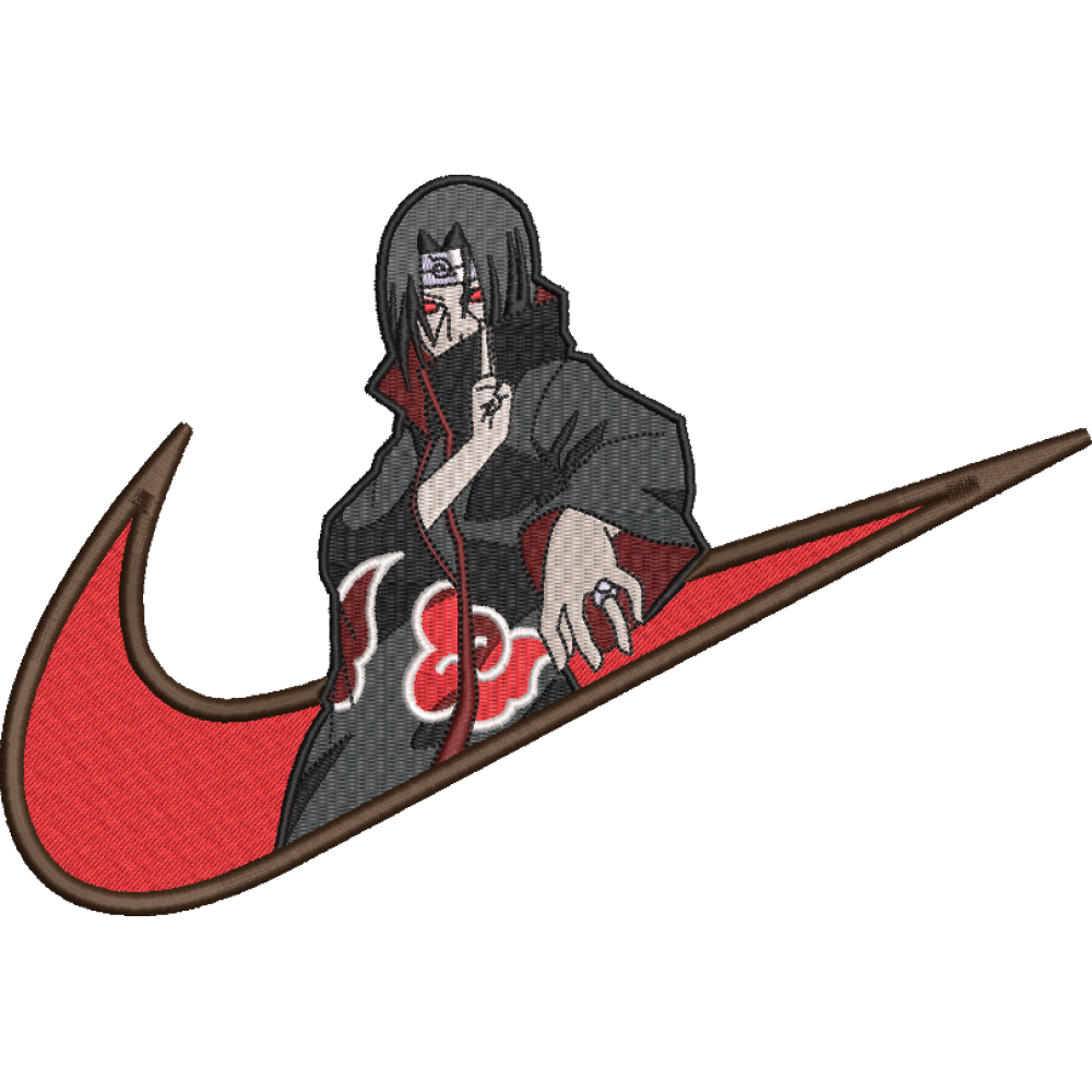 Скачать вышивку Учиха Итачи. Аниме Наруто/ Uchiha Itachi, Anime Naruto Nike  по цене 400 ₽ - купить на сайте Эмбротека