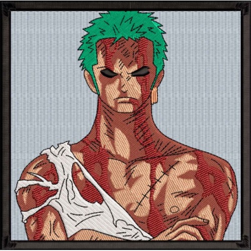 Файл вышивки Zoro Blood/ Зоро