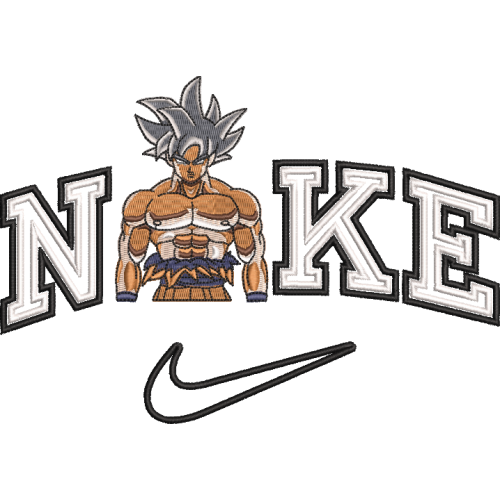 Файл вышивки Son Goku, DragonBall/ Сон Гоку. Аниме Драгонбол. Жемчужина Дракона Nike 2