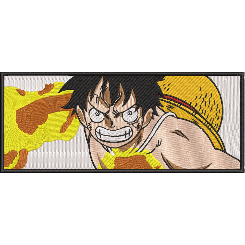 Файл вышивки Monkey D Luffy. Anime One Piece/ Аниме Ван Пис. Луффи