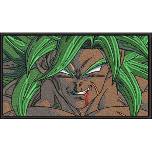 Файл вышивки Broly/ Броли