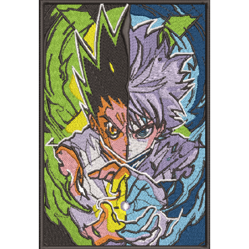 Файл вышивки Gon and Killua