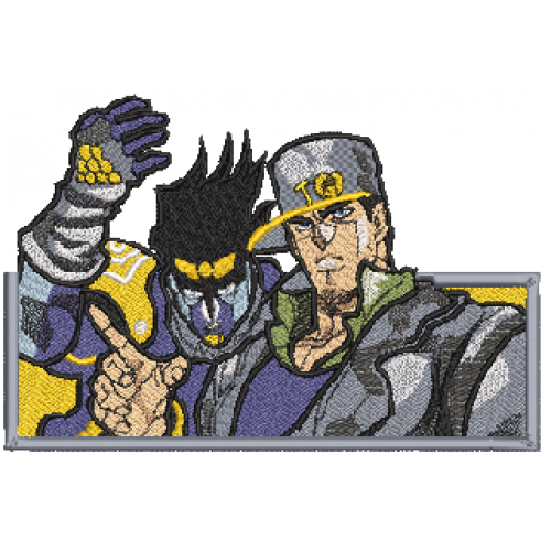 Файл вышивки Jotaro Stand