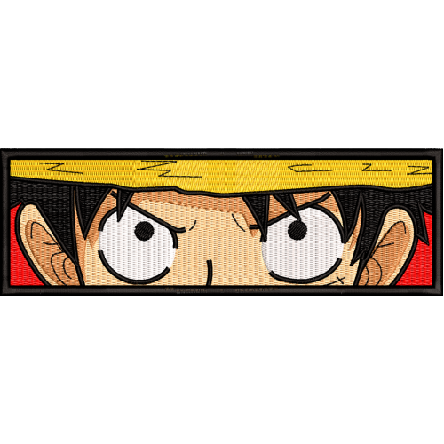 Файл вышивки Luffy eyes