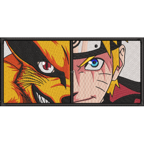 Файл вышивки Naruto & Fox