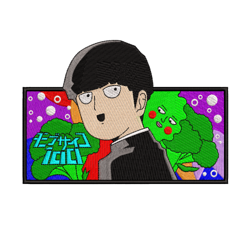 Файл вышивки Mob psycho 100