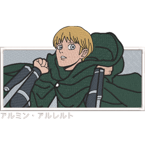 Файл вышивки Армин. Аниме Атака Титанов. Armin Attack on Titan