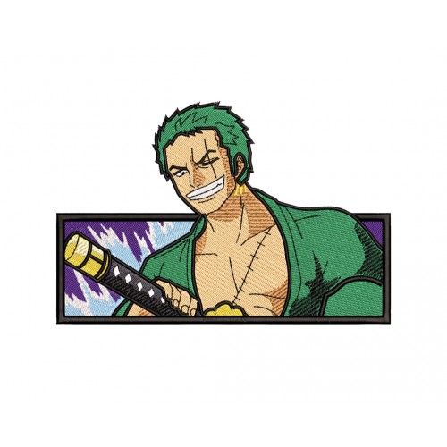 Файл вышивки Zoro 01