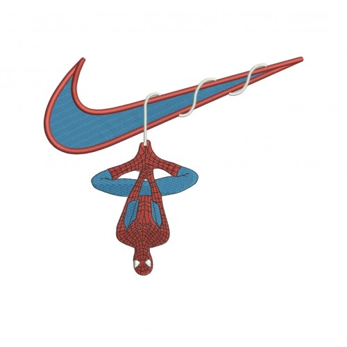 Файл вышивки swoosh spiderman