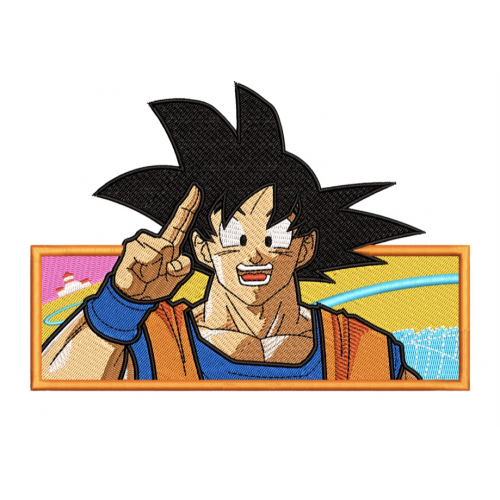 Файл вышивки Son Goku box