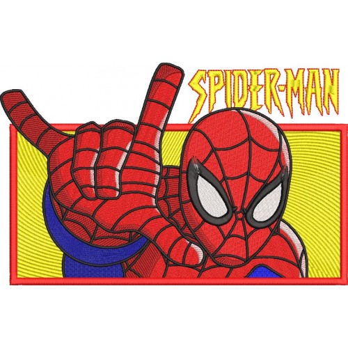 Файл вышивки Spiderman \ Человек паук