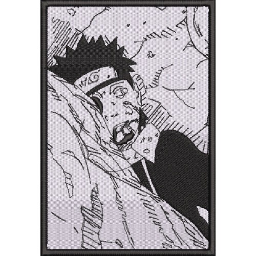 Файл вышивки Obito crying/ Обито