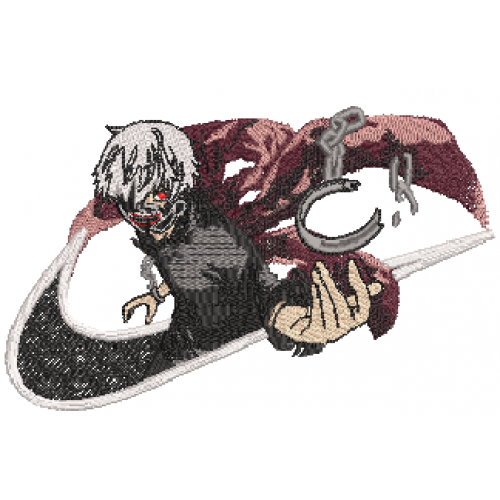 Файл вышивки Nike & Kaneki