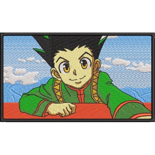 Файл вышивки Gon Freecs, Hunter x Hunter/ Гон Фрикс. Аниме Хантер х Хантер